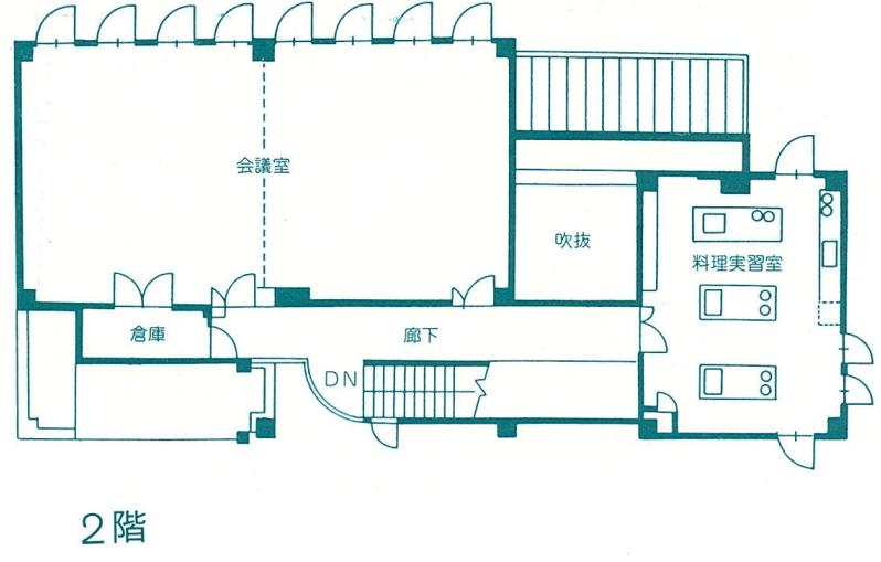 広峰公民館2階平面図