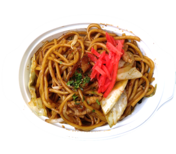日本の焼きそばの写真