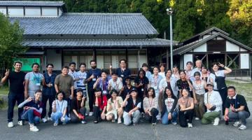 国際交流キャンプの模様