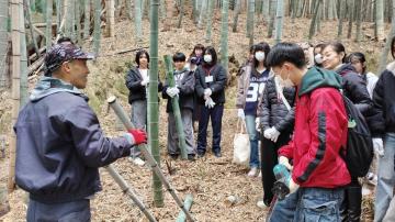 地域ボランティア体験の模様