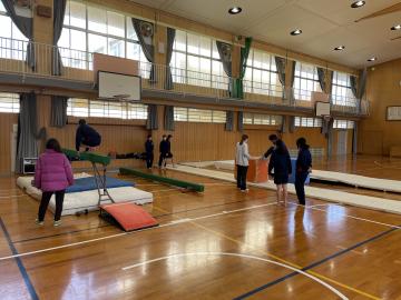 体操競技活動の様子