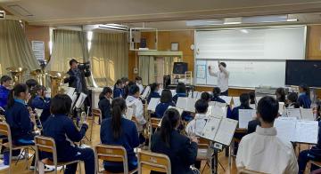 吹奏楽活動の様子
