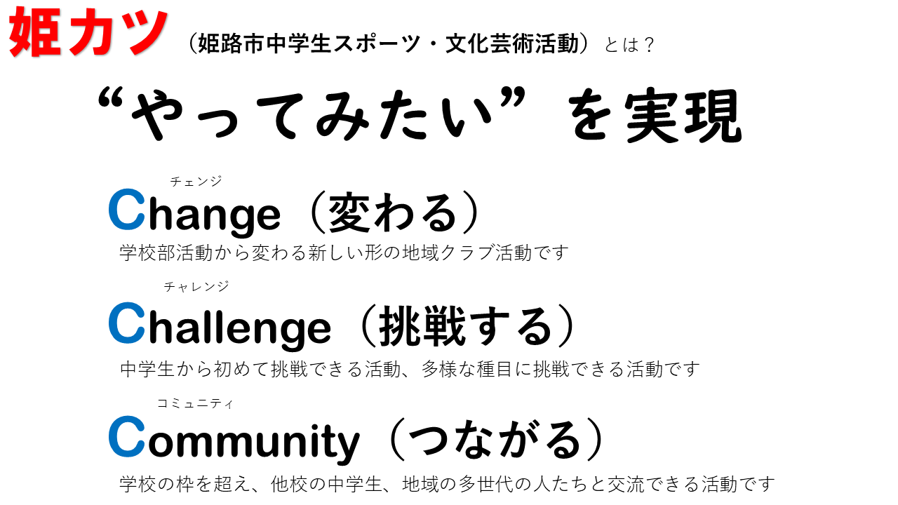姫カツでは以下のやってみたいを実現します。