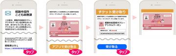 受け取り手順の流れ