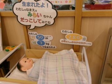 赤ちゃん人形の写真