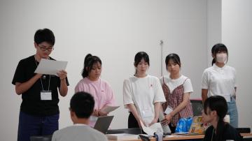 発表リハーサルの様子(1)