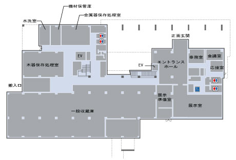 一階平面図の図