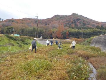 神谷川清掃活動風景その6