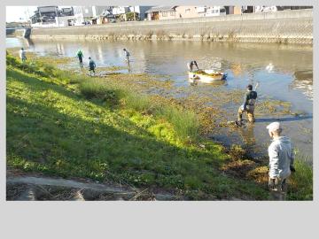 船場川清掃活動風景その4