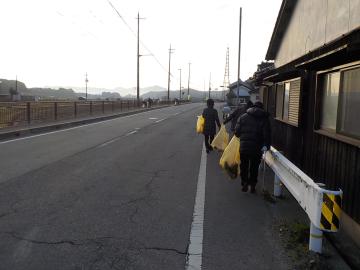 恒屋川清掃活動風景その4