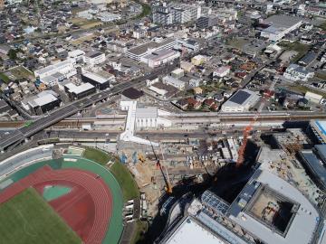 南側上空からの写真（令和7年10月）