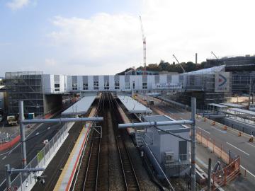 岡田陸橋からの写真（令和7年10月）