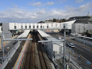 岡田陸橋からの写真（令和8年1月）