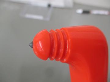 脱出用ハンマーの先端