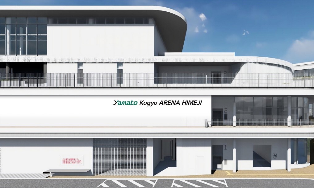 屋内競技用プール側の愛称設置イメージ図