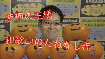 渋柿の王様和歌山のたねなし柿の動画のユーチューブへのリンクです。