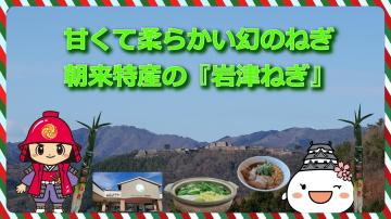 甘くて柔らかい幻のねぎ朝来特産の岩津ねぎの動画のユーチューブへのリンクです。