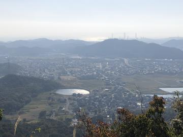 桶居山山頂から