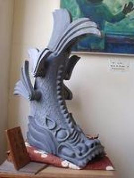 小林平一氏寄贈の鯱瓦の画像1