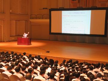 75期3年生対象進路講演会その1