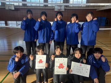 試合後の集合写真