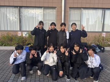 県代表決定戦の試合後の集合写真