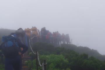 夏山登山合宿の様子