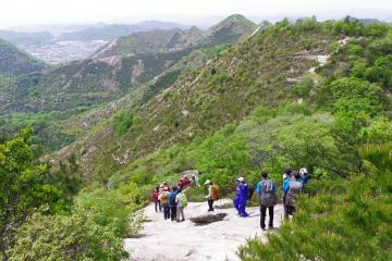 高御位山登山の様子