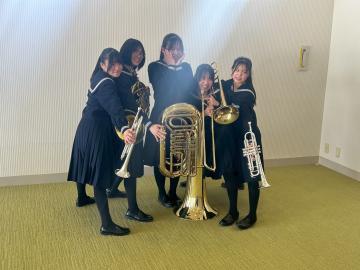 令和7年度アンサンブルコンテスト西播地区大会での様子1