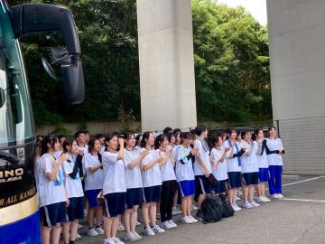 第107回全国高等学校野球選手権兵庫大会で応援をする吹奏楽部員の様子15