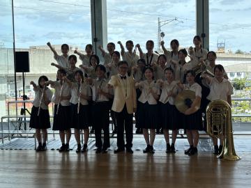 第73回兵庫県吹奏楽コンクールに出演する様子10