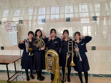 令和7年度アンサンブルコンテスト西播地区大会での様子2