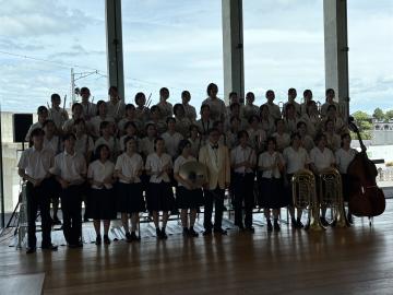 第73回兵庫県吹奏楽コンクールに出演する様子9