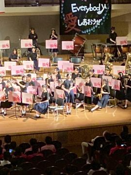 令和7年度姫高祭で演奏する吹奏楽部員の様子59