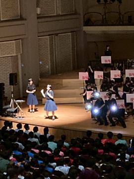 令和7年度姫高祭で演奏する吹奏楽部員の様子56