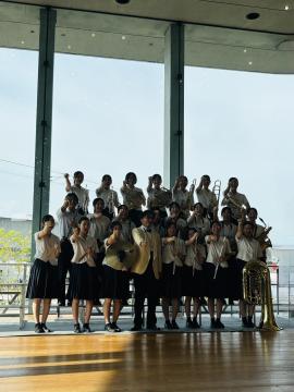第73回兵庫県吹奏楽コンクールに出演する様子7
