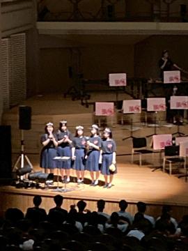 令和7年度姫高祭で演奏する吹奏楽部員の様子47
