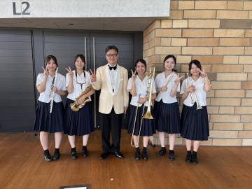 第73回兵庫県吹奏楽コンクールに出演する様子12