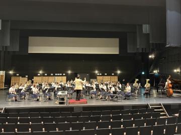 第73回兵庫県吹奏楽コンクールに出演する様子4