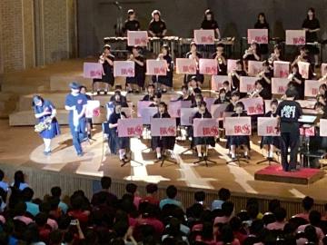 令和7年度姫高祭で演奏する吹奏楽部員の様子24