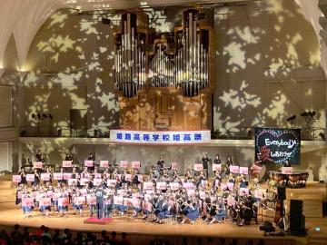 令和7年度姫高祭で演奏する吹奏楽部員の様子27