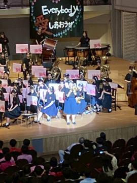 令和7年度姫高祭で演奏する吹奏楽部員の様子29