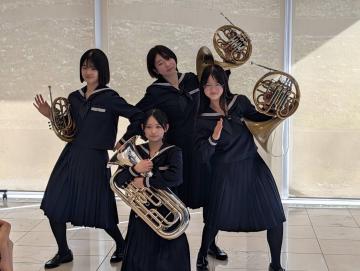 令和7年度西播高等学校アンサンブルコンサートの様子4