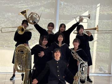 令和7年度西播高等学校アンサンブルコンサートの様子5