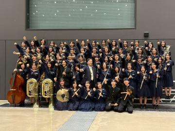 第64回西播吹奏楽祭で演奏する様子7