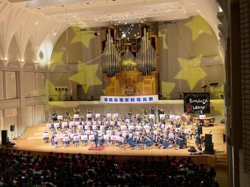 令和7年度姫高祭で演奏する吹奏楽部員の様子3