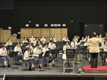 第73回兵庫県吹奏楽コンクールに出演する様子4