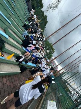 第107回全国高等学校野球選手権兵庫大会で応援をする吹奏楽部員の様子2