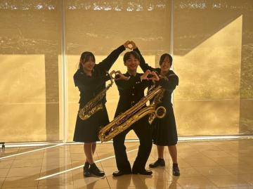 令和7年度西播高等学校アンサンブルコンサートの様子3