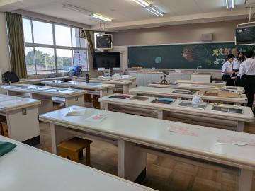 展示の様子